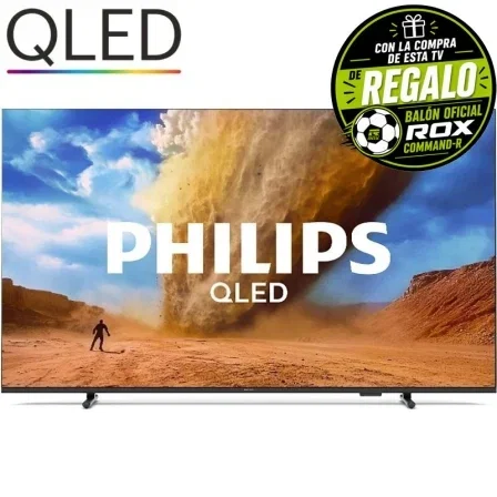 Philips 50PUS7810/12 - Televisor 50" QLED 4K Ultra HD Smart TV con HDR10+, Dolby Atmos, DTS:X, Titan OS, HDMI 2.1 para Gaming y WiFi Philips 50PUS7810/12 - Televisor 50" QLED 4K Ultra HD Smart TV con HDR10+, Dolby Atmos, DTS:X, Titan OS, HDMI 2.1 para Gaming y WiFi